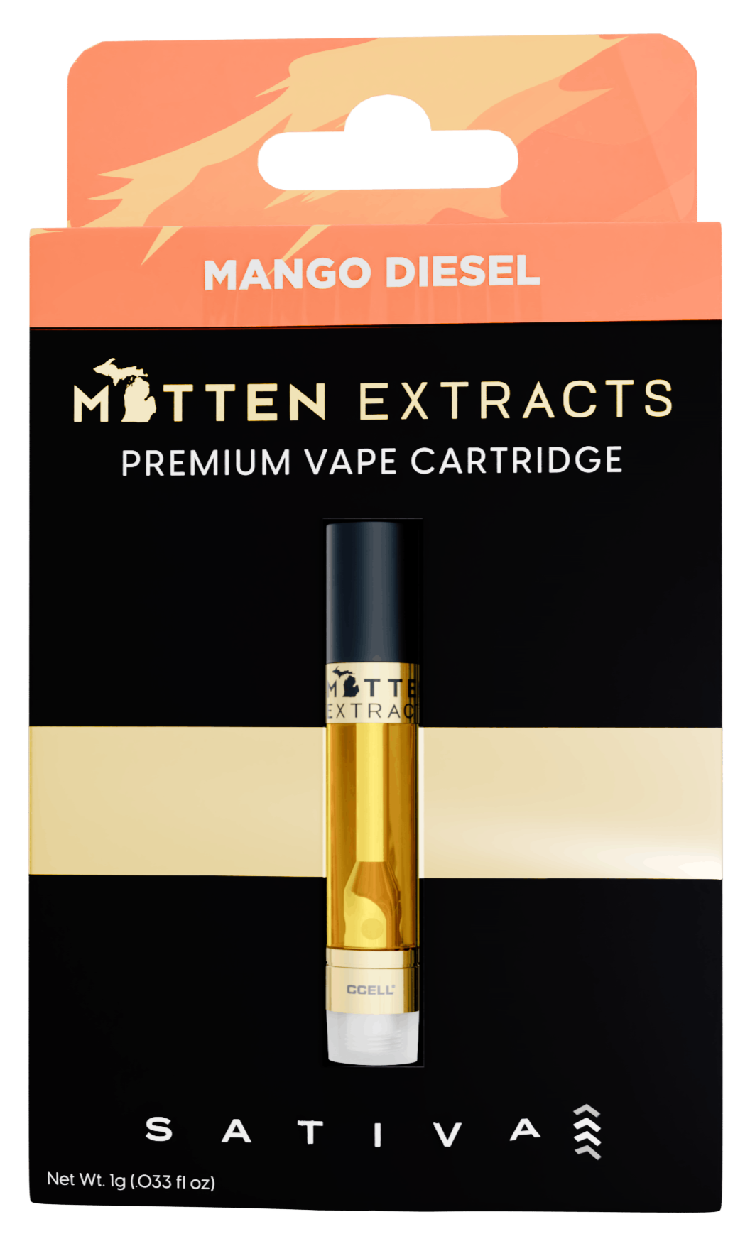 Photograph of product: AU Mitten: Mango Diesel Cart (S)