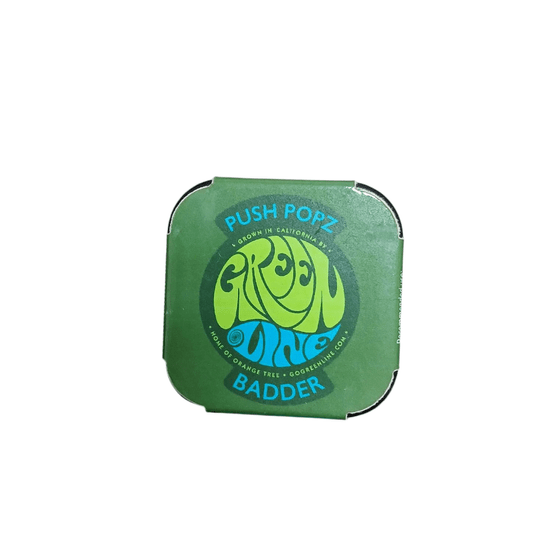 Photograph of product: Greenline - Push Popz 1g Badder - 