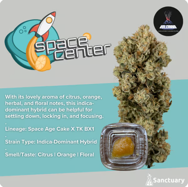 Photograph of product: Space Center Liquid Shatter au chocolat | 1g - Volcanna