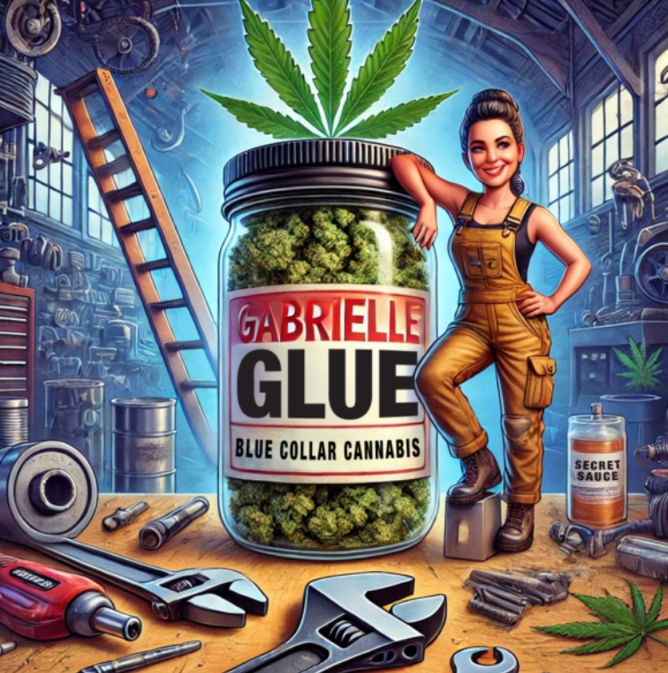 Photograph of product: Blue Collar Oui'd - Gabrielle Glue Disposable
