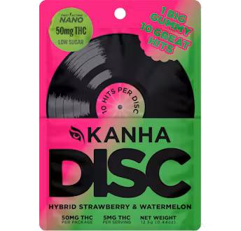Photograph of product: Watermelon Strawberry | NANO Disc Gummy