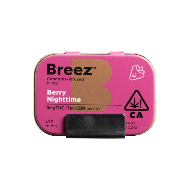 Photograph of product: Tin: Berry Nighttime Mints - 