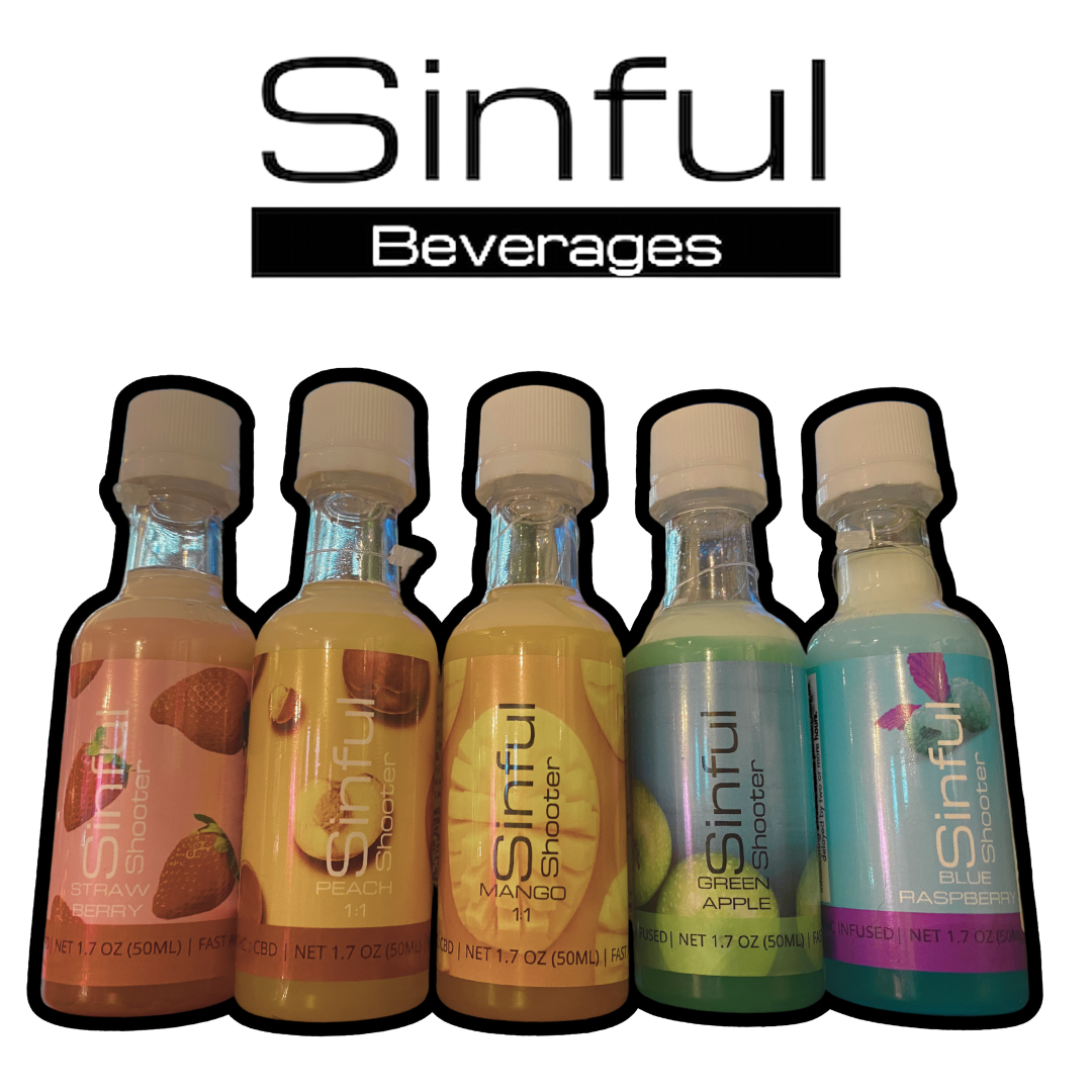 Photograph of product: Sinful Blue Raspberry Shooter | Edible