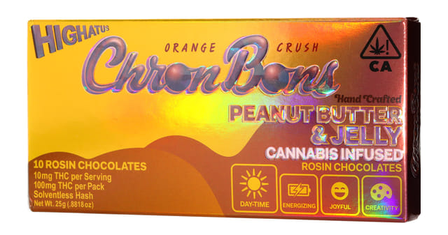 Photograph of product: Peanut Butter & Jelly | 100mg ChronBons