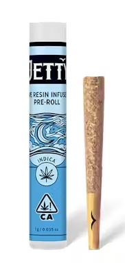 Photograph of product: JETTY FATSO X FATSO LIVE RESIN PREROLL INDICA 1G
