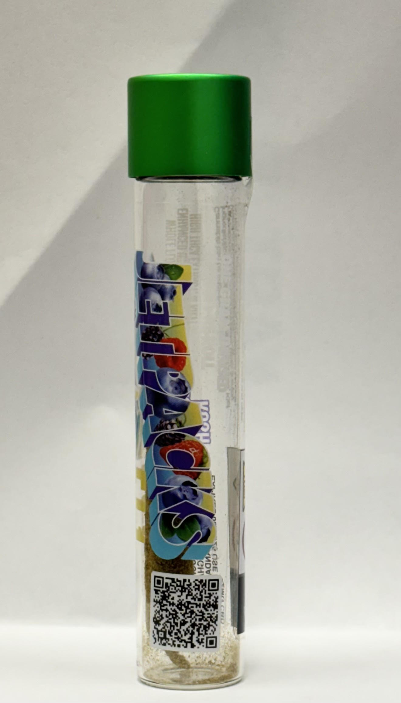 Photograph of product: Jetpacks FJ-1 Infused PreRoll - Blueberry Kush