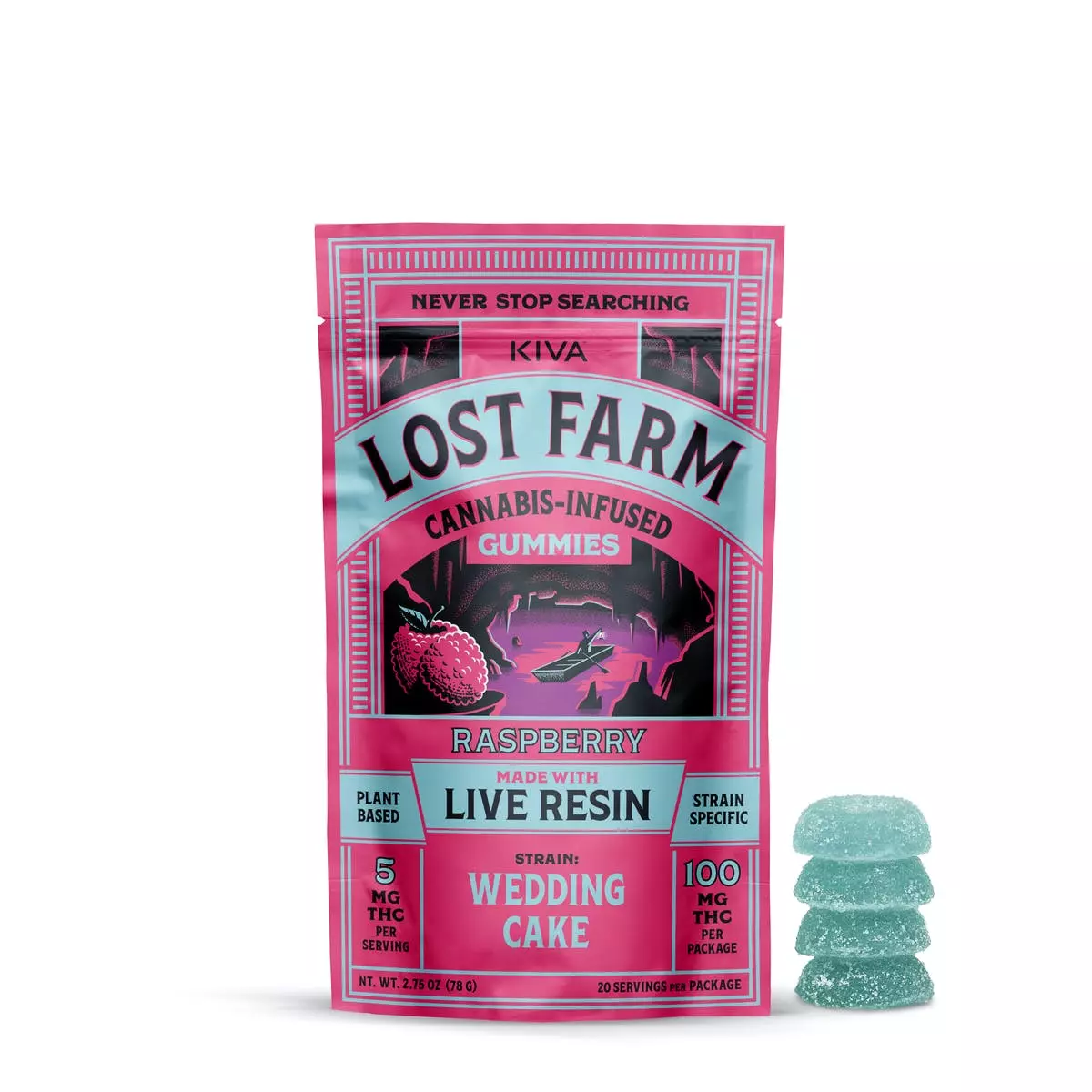 Photograph of product: Raspberry Gummies
