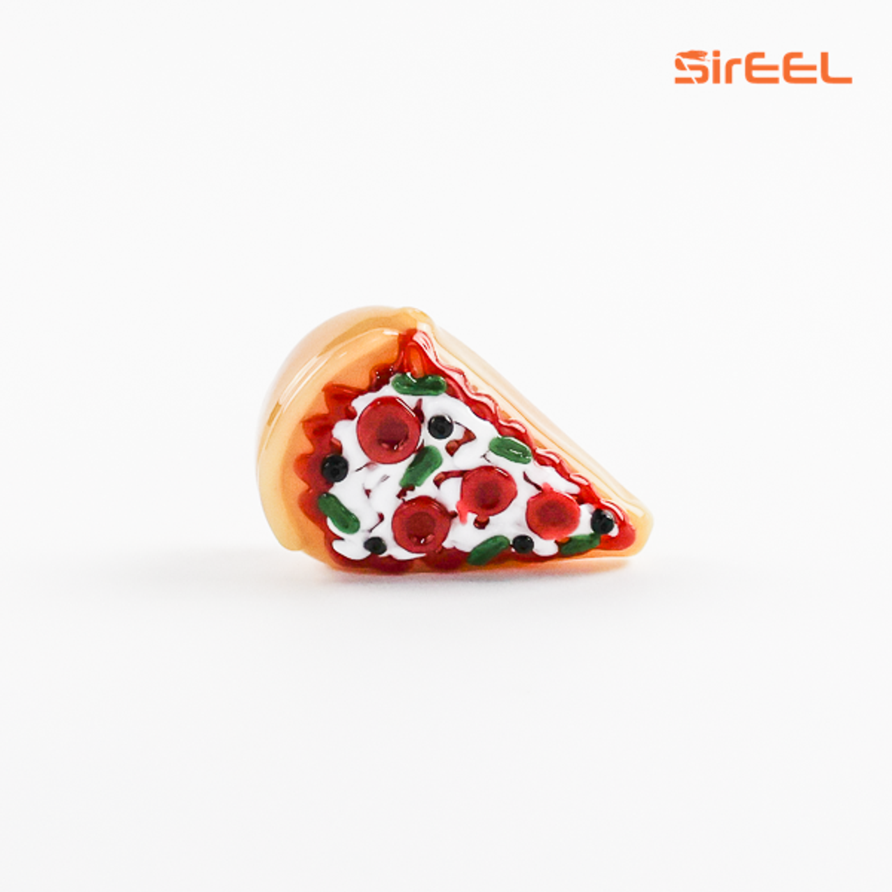 Photograph of product: 4" SirEEL Supreme Pizzeria Puff Pipe | Assorted Colors