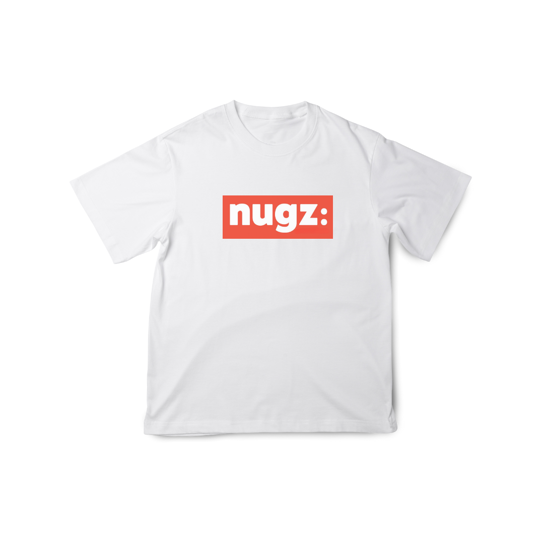Photograph of product: (Apparel) NUGZ Tee White (XL)