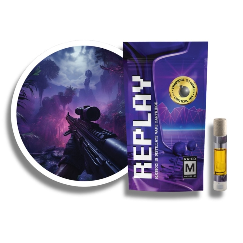 Photograph of product: Critical Hit Distillate Cartridge | 1g - Resinate