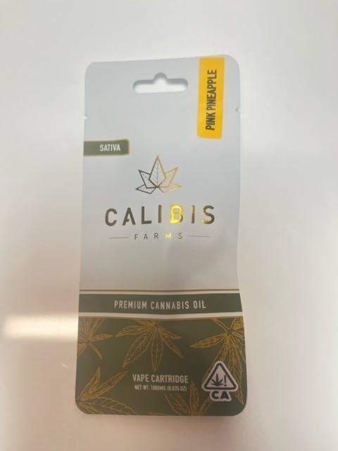 Photograph of product: Calibis 1g Pink Pineapple Cartridge PD