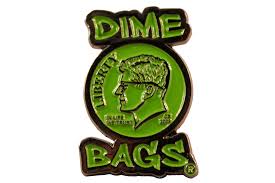 Photograph of product: Dime Bags Pin