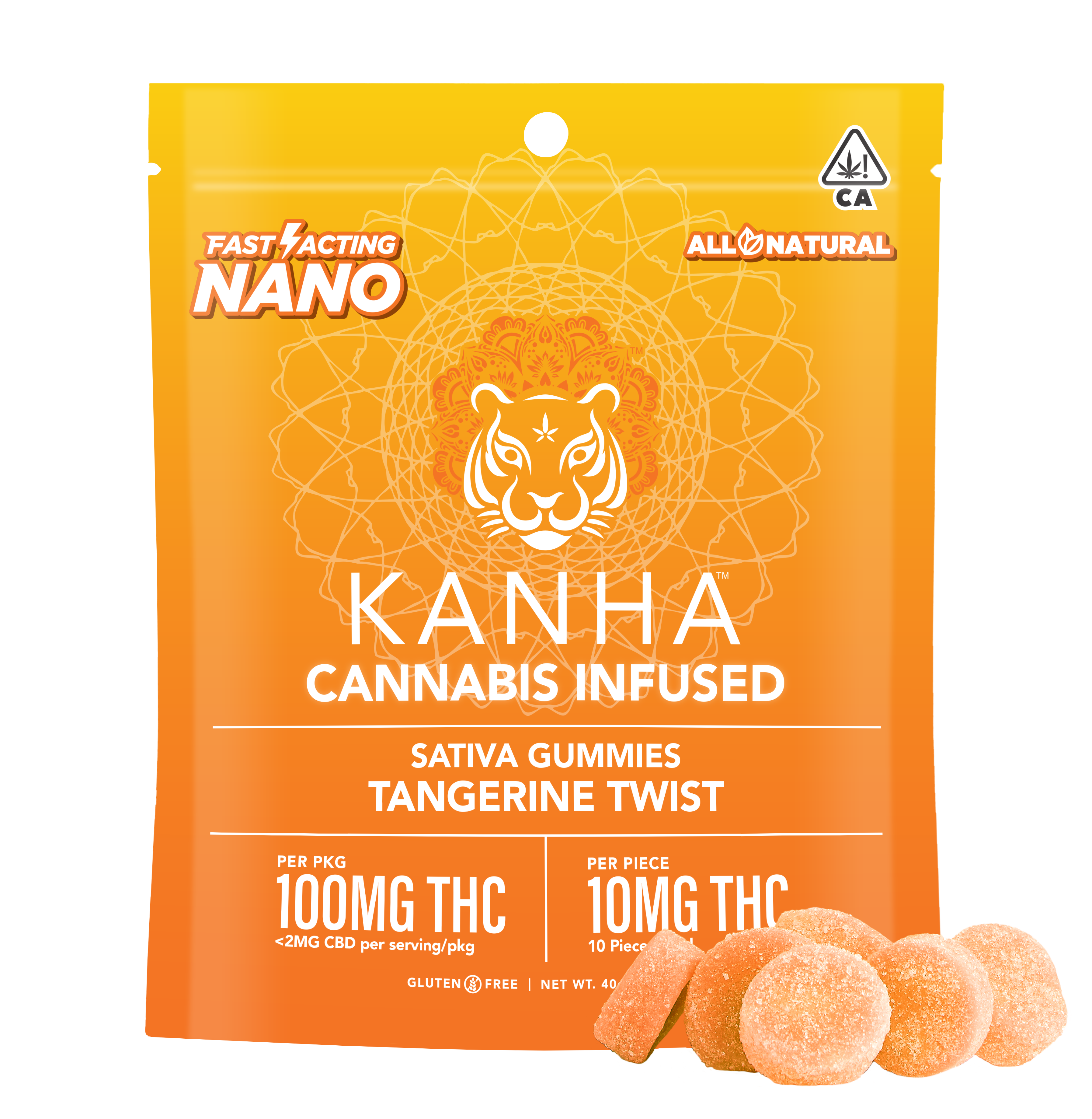 Photograph of product: Gummies | Tangerine Twist