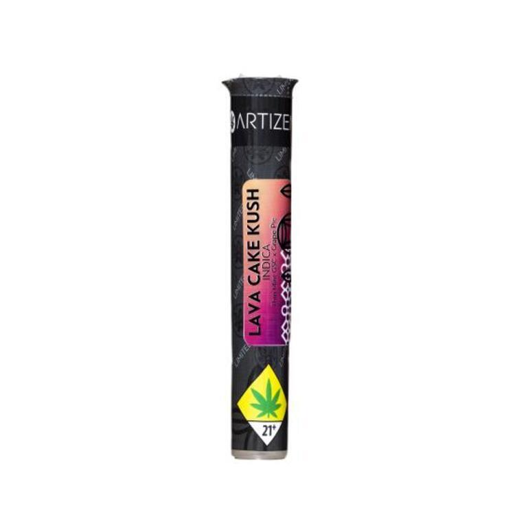 Photograph of product: Artizen - Lava Cake Kush Joints 2pk