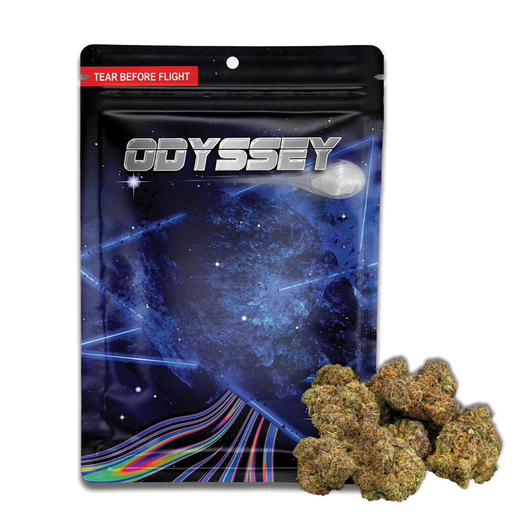 Photograph of product: Odyssey | The Undertaker Prepackaged Flower | 14g
