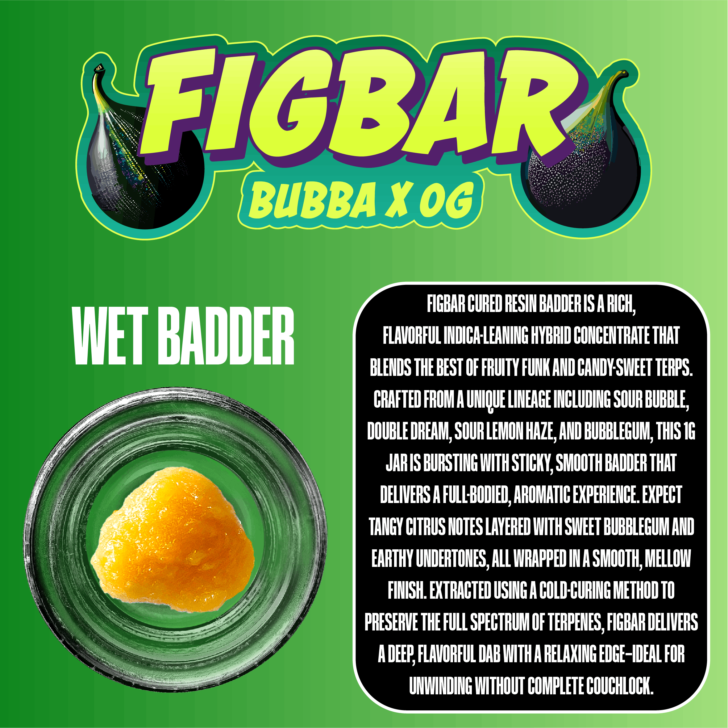 Photograph of product: LOCALS ONLY | FIG BAR WET BADDER 1G