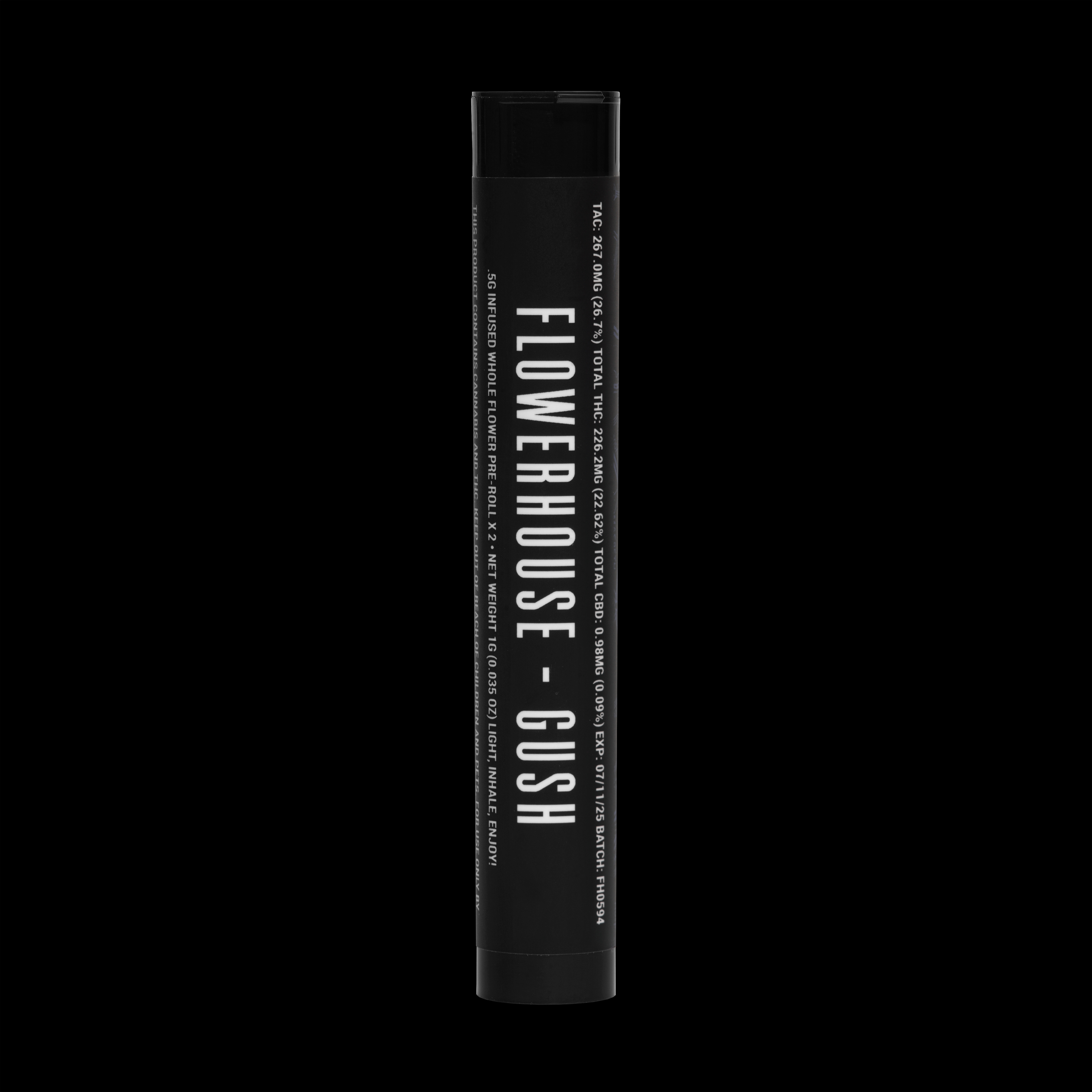 Photograph of product: Flower House - Gush 1g Preroll Joint 2pk