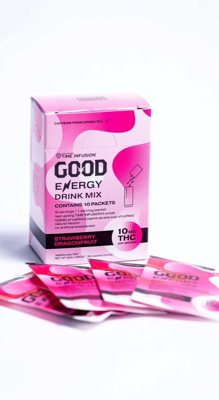 Photograph of product: Strawberry Dragonfruit Energy | 10 mg | Single