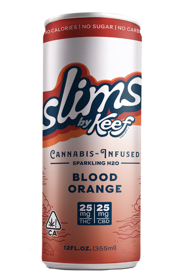 Photograph of product: (73446) 1:1 25mg Blood Orange Slim  Carbonated H20