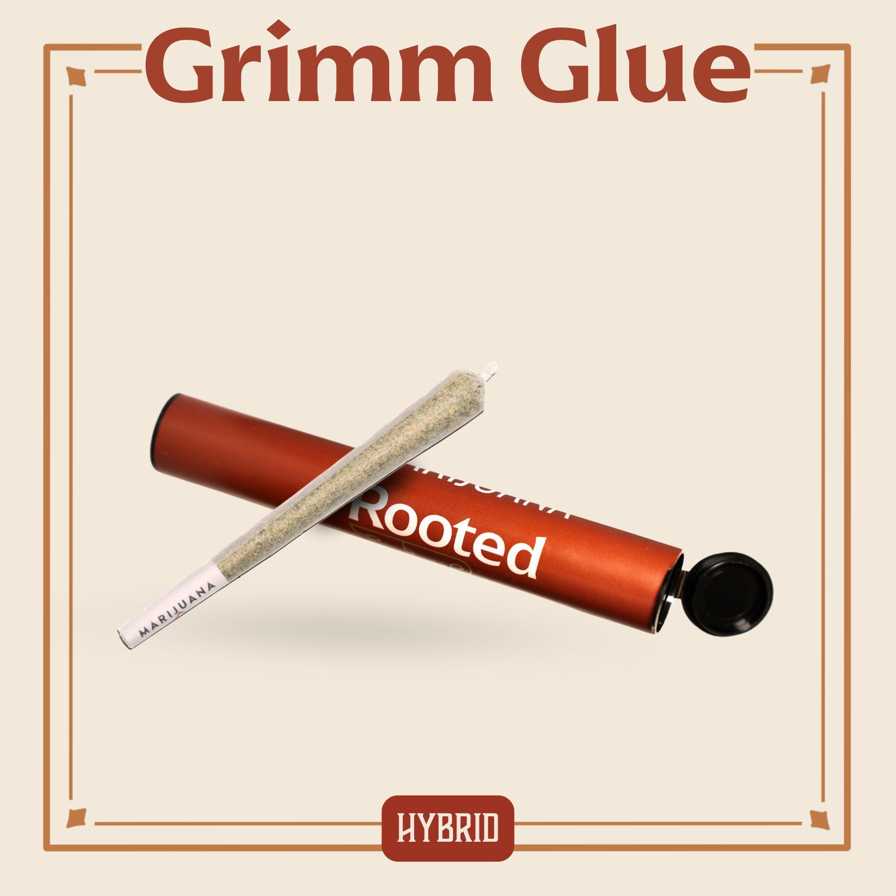 Photograph of product: Grimm Glue Pre-Roll | 1g