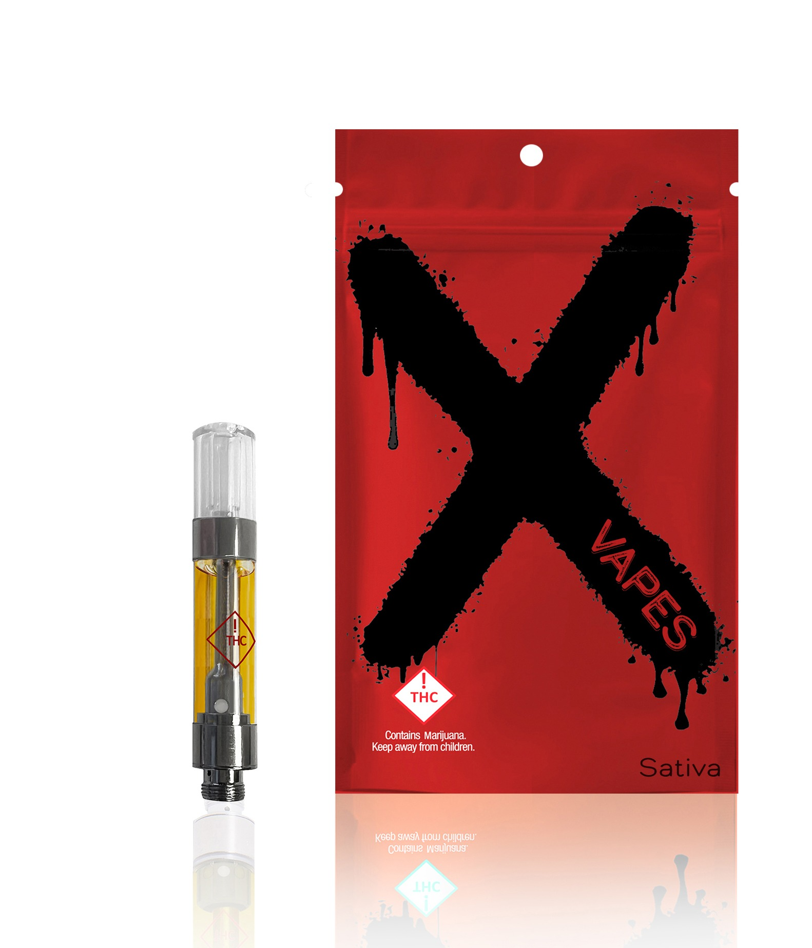 Photograph of product: StrawGuava (S) - Cartridge - X Vapes