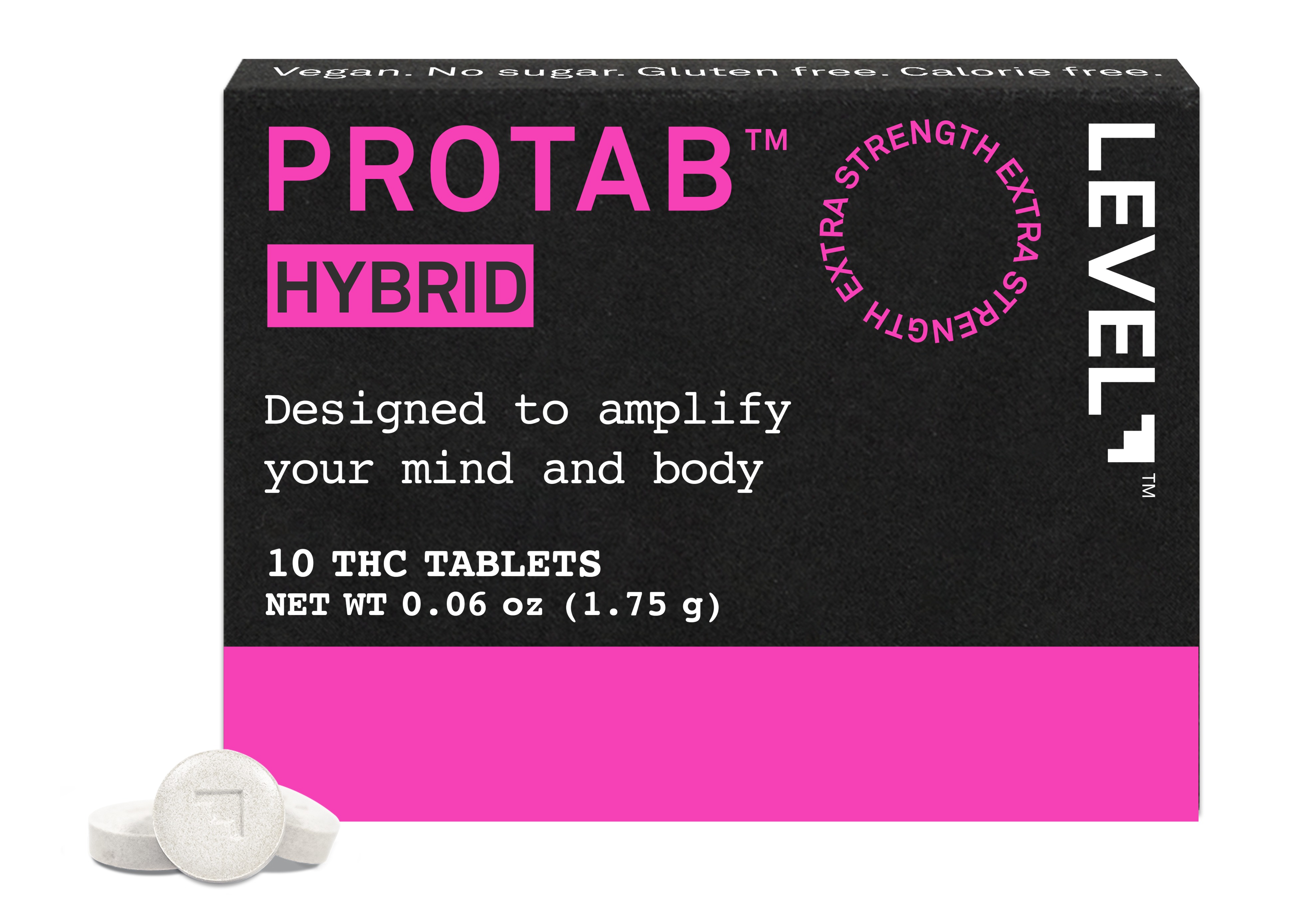 Photograph of product: 10ct/25mg ProTab (Hybrid)