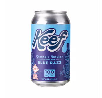 Photograph of product: Keef: Drink | Blue Razz | 100mg