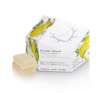 Photograph of product: Wyld - Pear 1:1 (TH-oui:CBG)