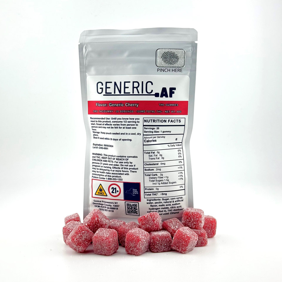 Photograph of Product: Cherry | 100mg 20pk Gummies