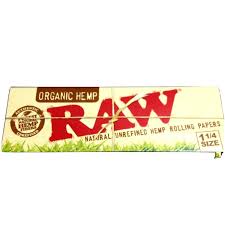 Photograph of product: RAW Organic Hemp 1 1/4" Papers