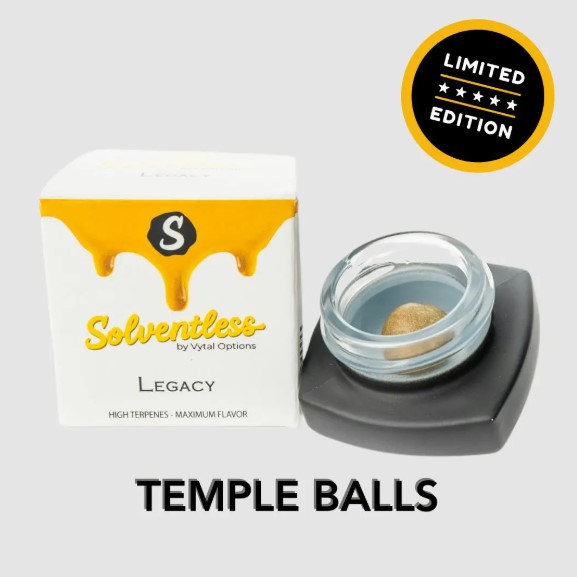 Photograph of product: GMO Crasher Temple Ball | 1g
