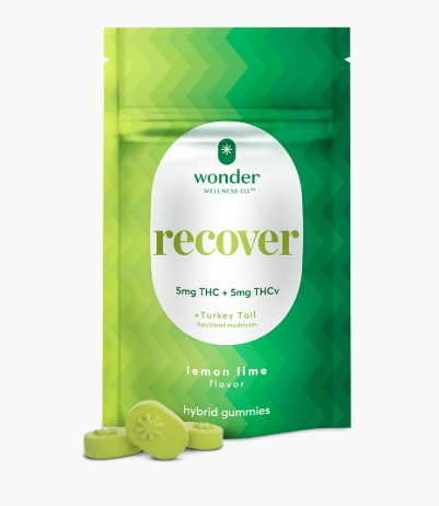 Photograph of product: CL Wonder Recover Gummies - Lemon Lime 100mg (20pk)