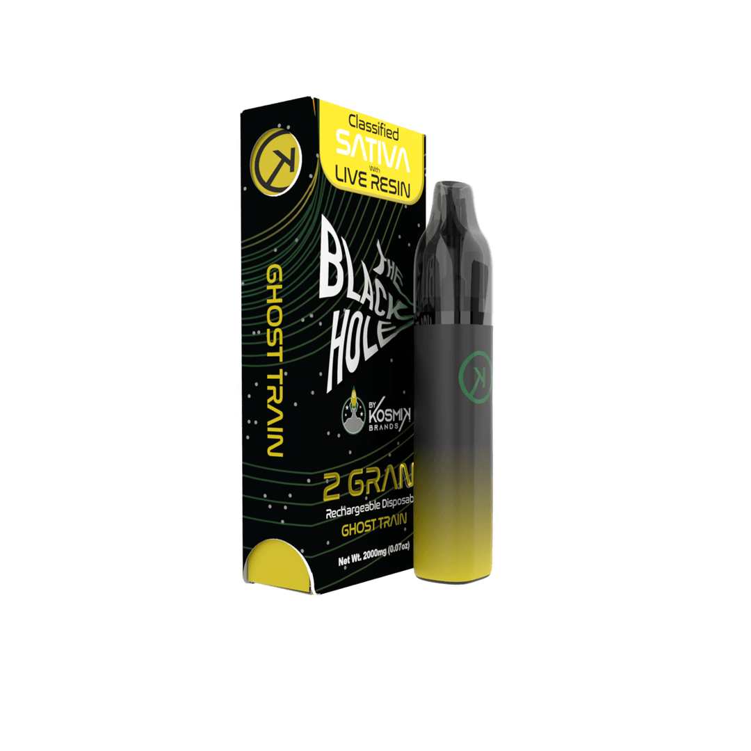 Photograph of product: Ghost Train Black Hole Disposable | 2g