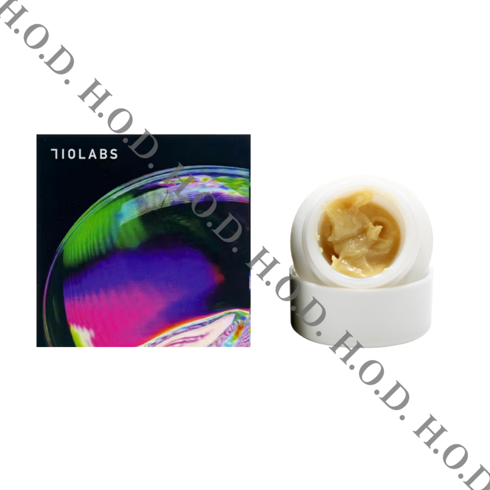 Photograph of product: 710 Labs Sour Tangie Persy Badder 1g