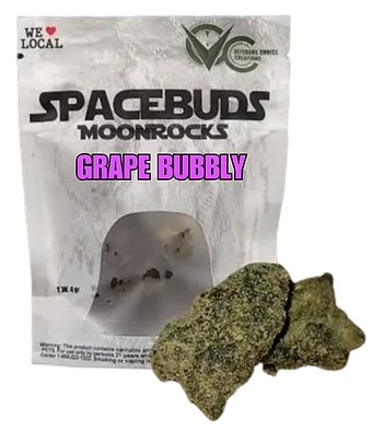 Photograph of product: Spacebuds | Moonrocks | Grape Bubbly - 4g