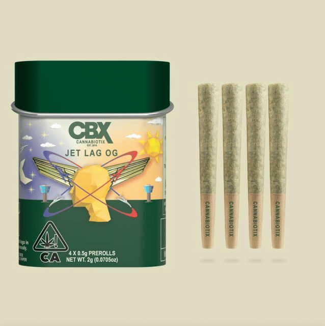 Photograph of product: Jet Lag OG 2g Pre-Roll Tin - 