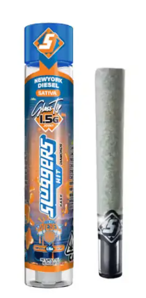 Photograph of product: SLUGGERS NYC DIESEL 1.5G PREROLL
