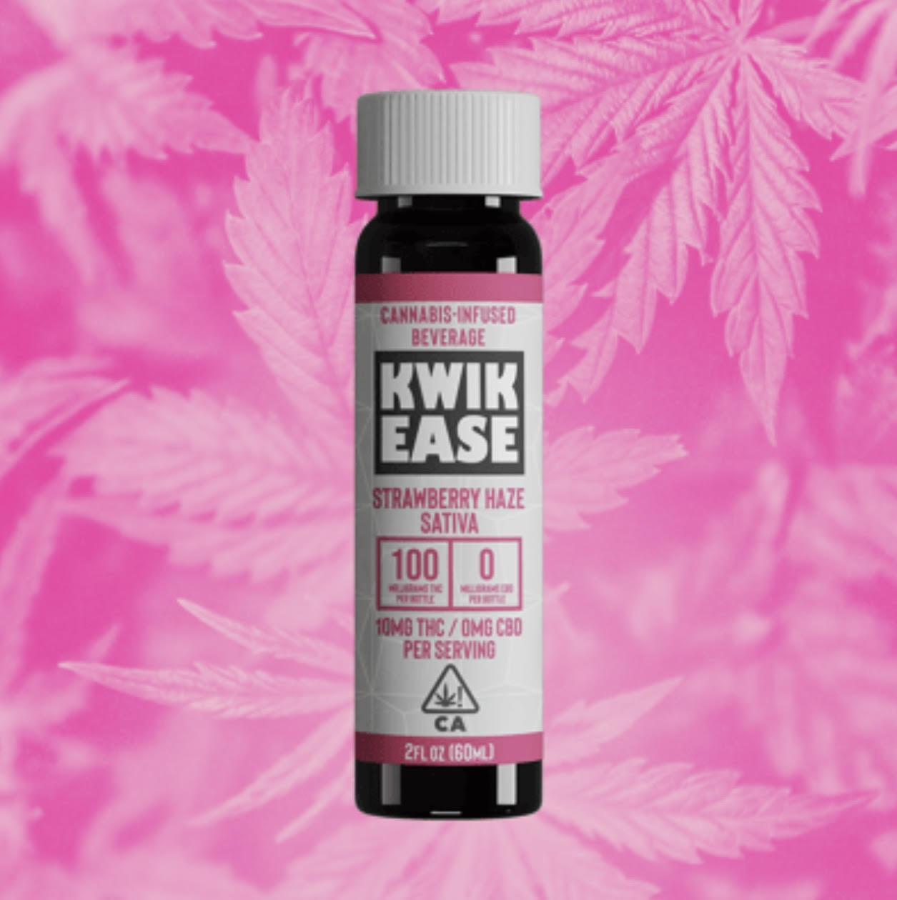 Photograph of product: Strawberry Haze | Oui'd | 100mg |