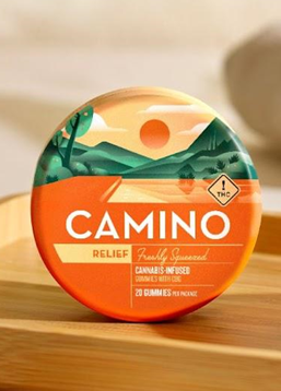Photograph of product: Freshly Squeezed | 20pk 5mg Camino Base Gummies | 100mg |