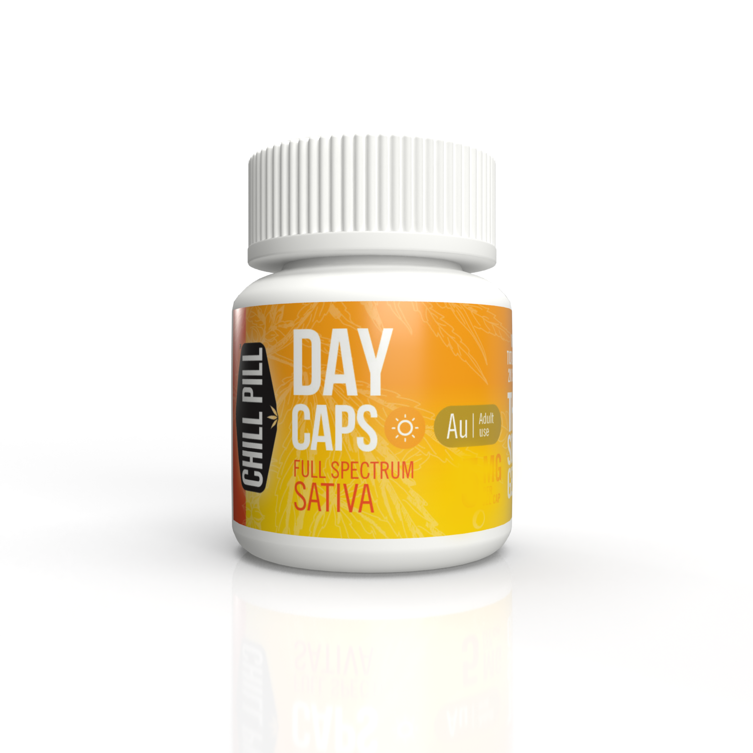 Photograph of Product: Chill Pills DayCaps | 100mg 10X10mg