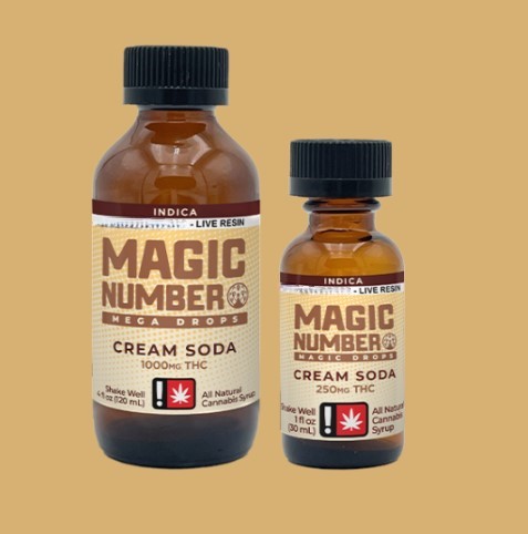 Photograph of product: Magic Drops | Cream Soda | 250mg