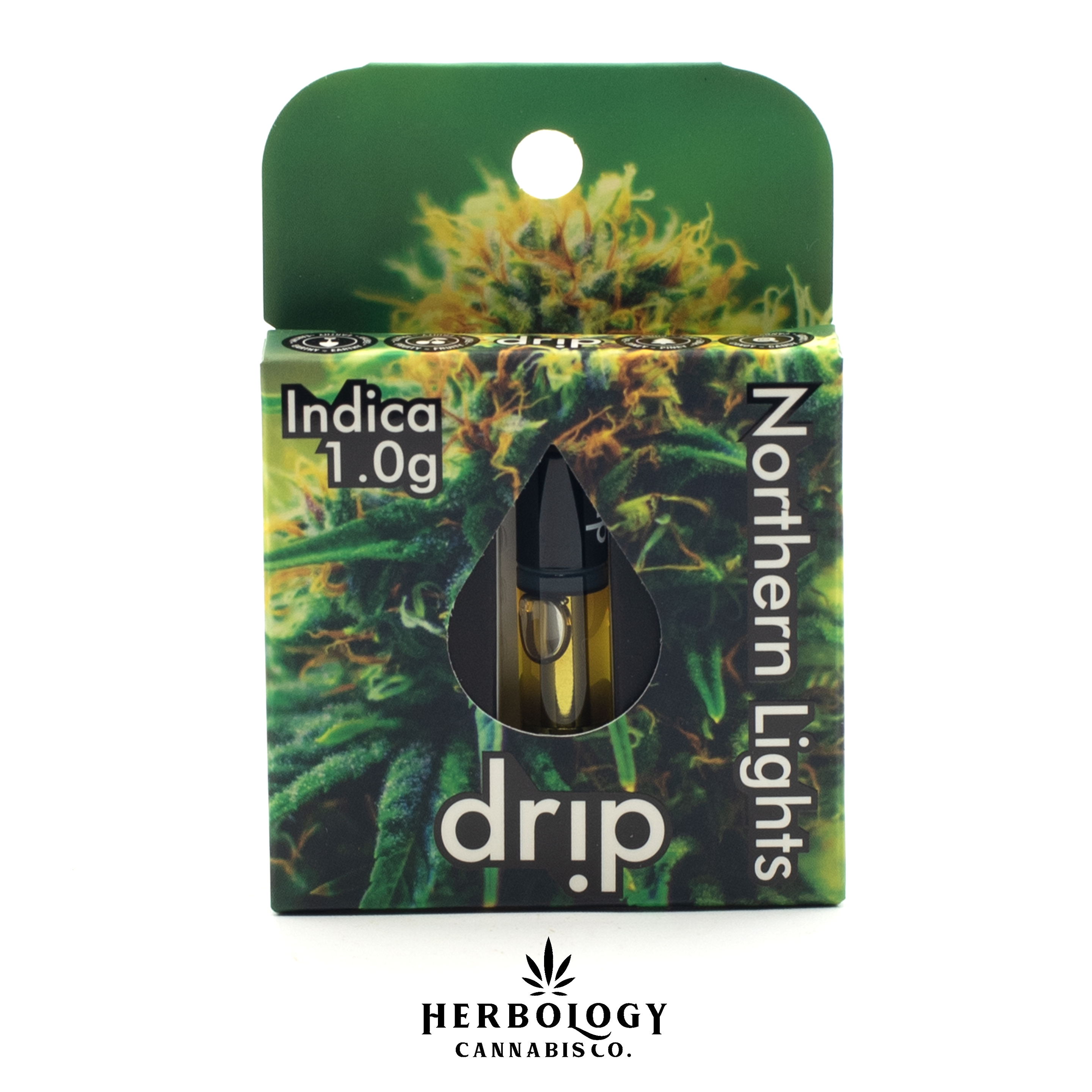 Photograph of product: Drip | Distillate 510 Cart | Northern Lights | 1g