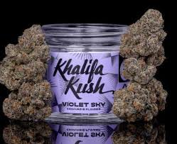 Photograph of product: Khalifa Kush Flower Violet Sky - 3.5g