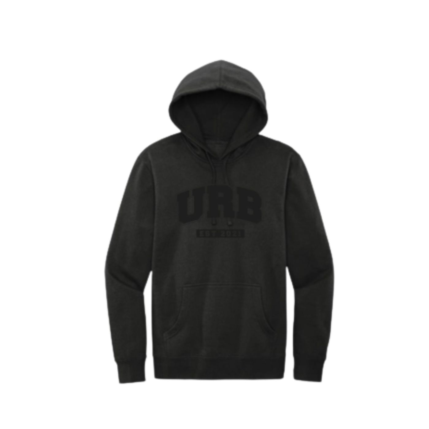 Photograph of product: URB - Black on Black University Hoodie (S)