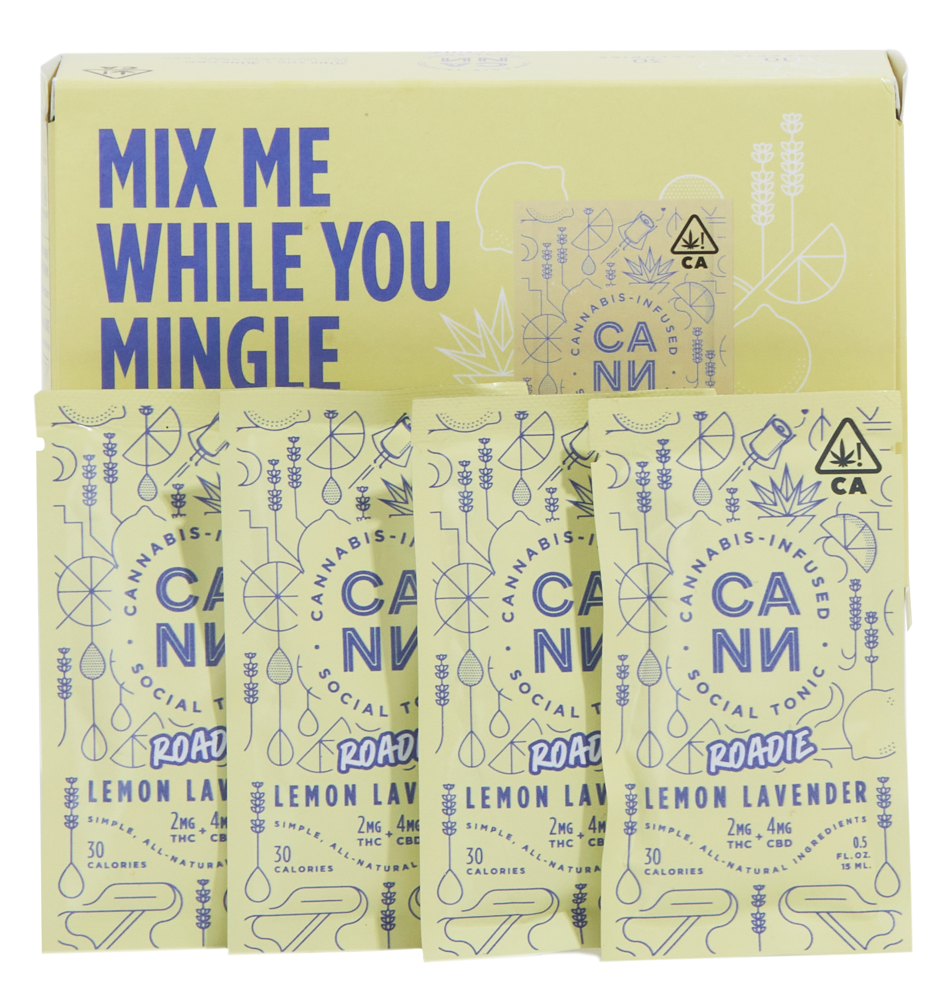 Photograph of product: Roadies Lemon Lavender (8pk)