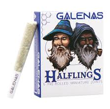 Photograph of product: Gush Mintz | 0.35g x 5pk | Halflings | Galenas