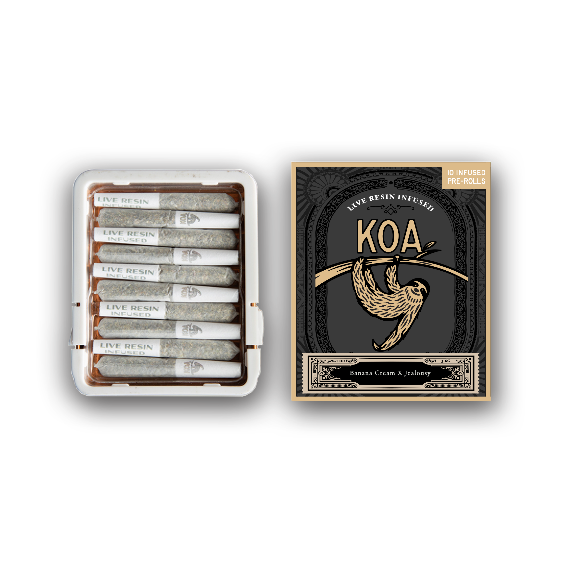 Photograph of Product: 10PK - INFUSED - INDICA
