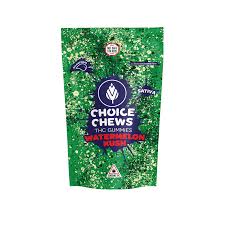 Photograph of product: Watermelon Kush (S) - (100mg) - (Choice Chew)