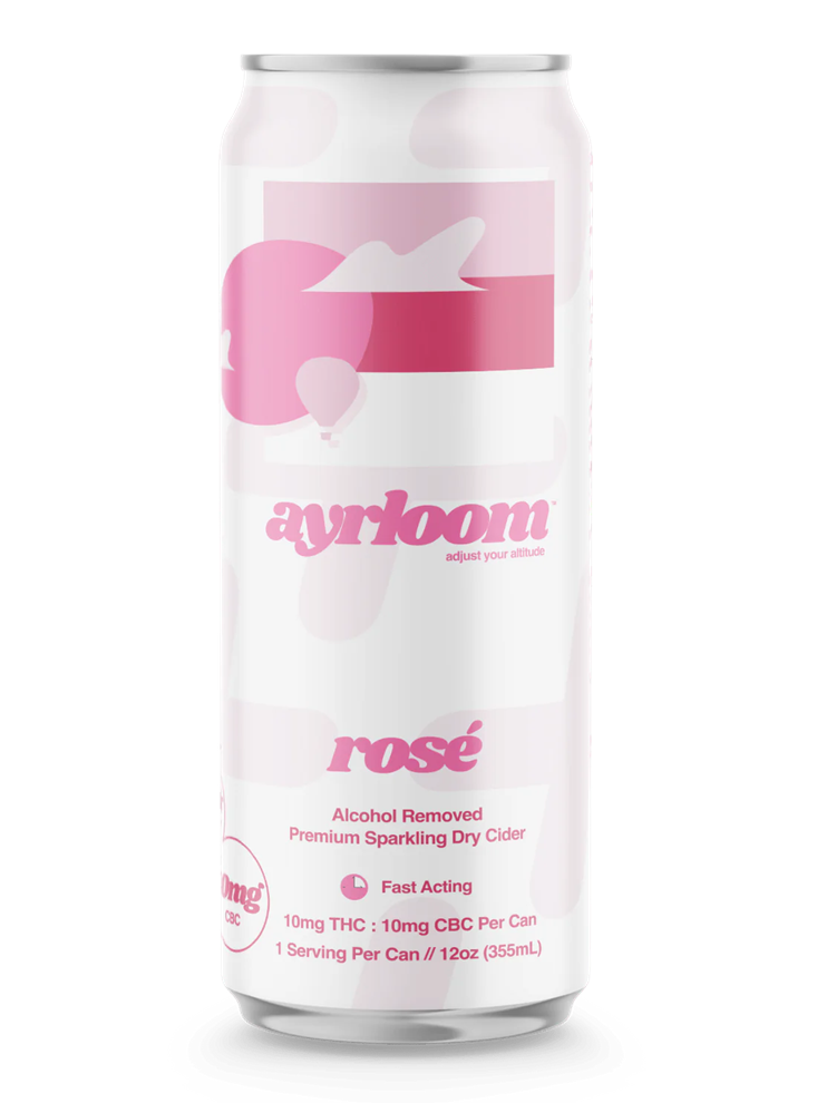 Photograph of product: Ayrloom | Rose 1:1 CBC | Single Beverage