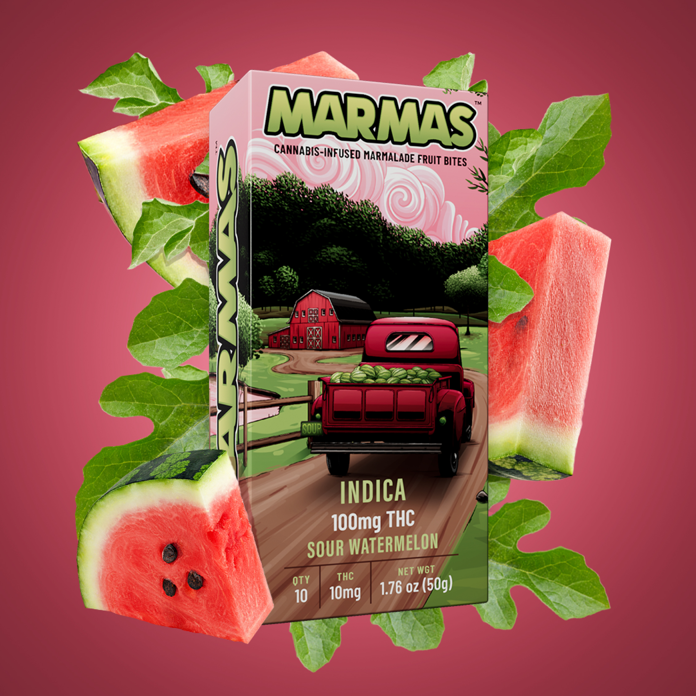 Photograph of product: Sour Watermelon TH-oui | 10pk